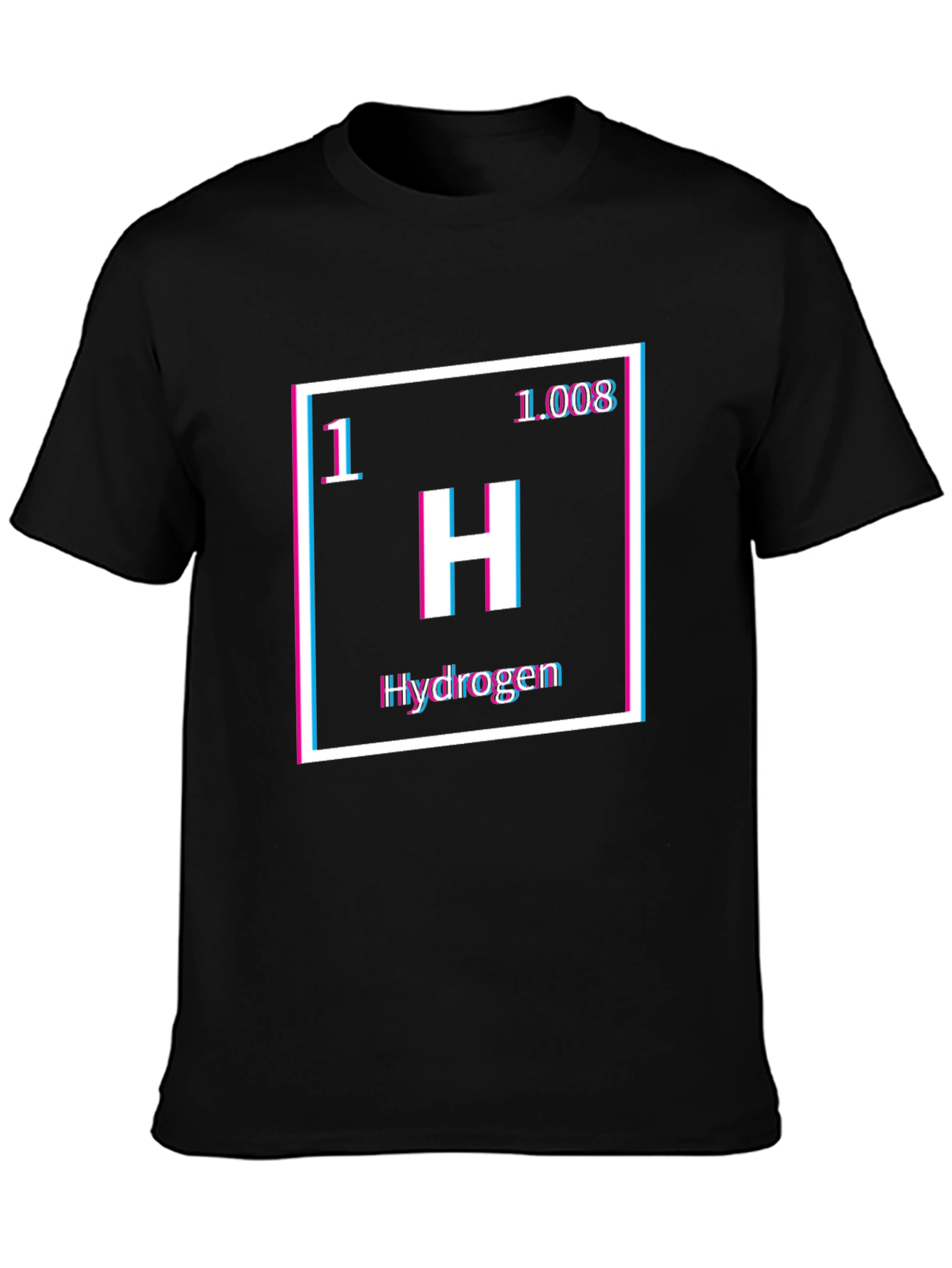 Hydrogen Element Graphic Tee - Science Geek T-Shirt
