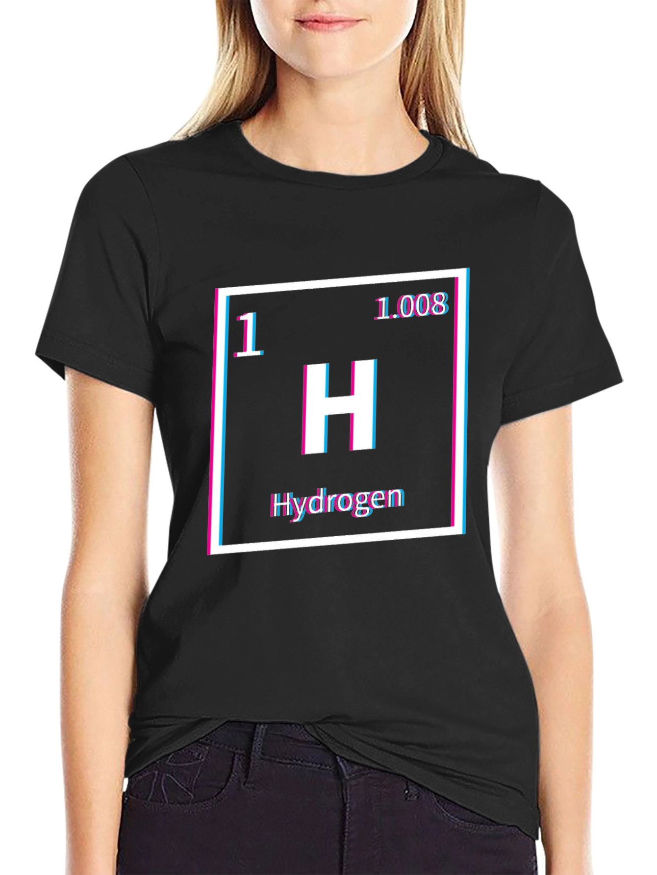 Hydrogen Element Graphic Tee - Science Geek T-Shirt