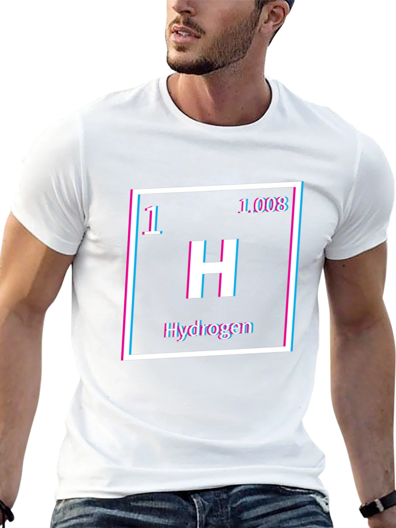 Hydrogen Element Graphic Tee - Science Geek T-Shirt