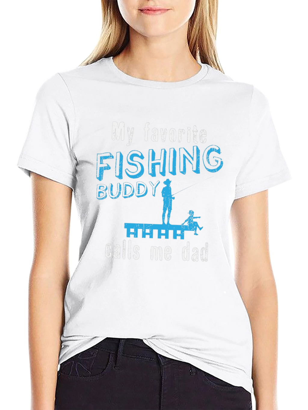 Fishing Buddy Dad T-Shirt