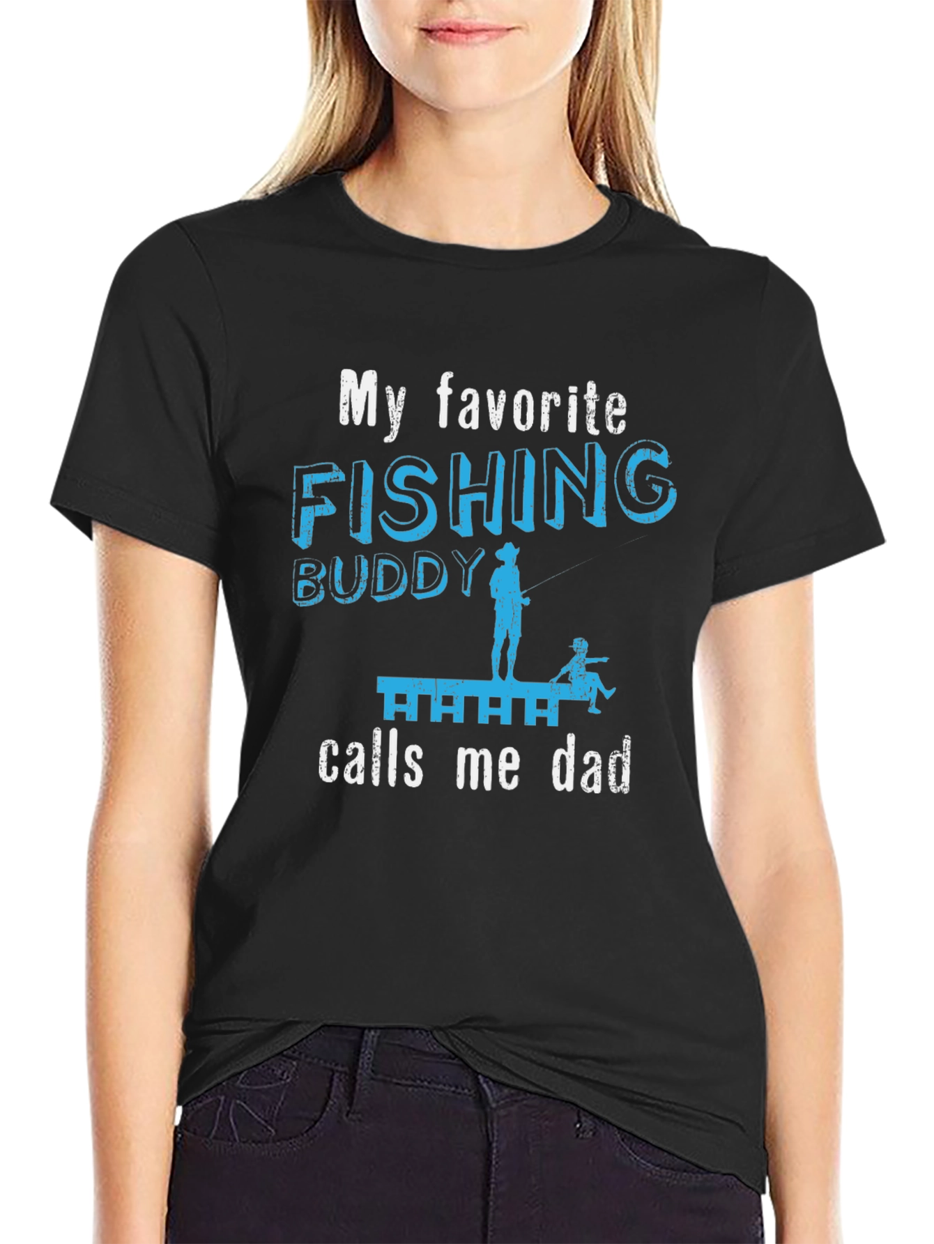 Fishing Buddy Dad T-Shirt