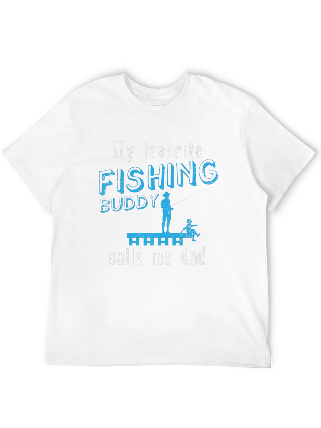 Fishing Buddy Dad T-Shirt