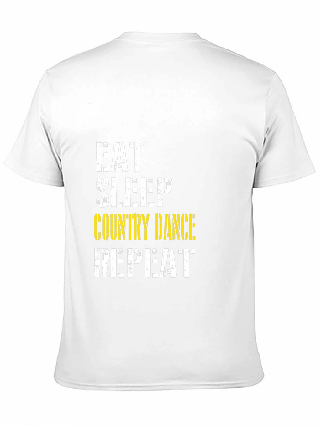 Eat Sleep Country Dance Repeat Black T-Shirt