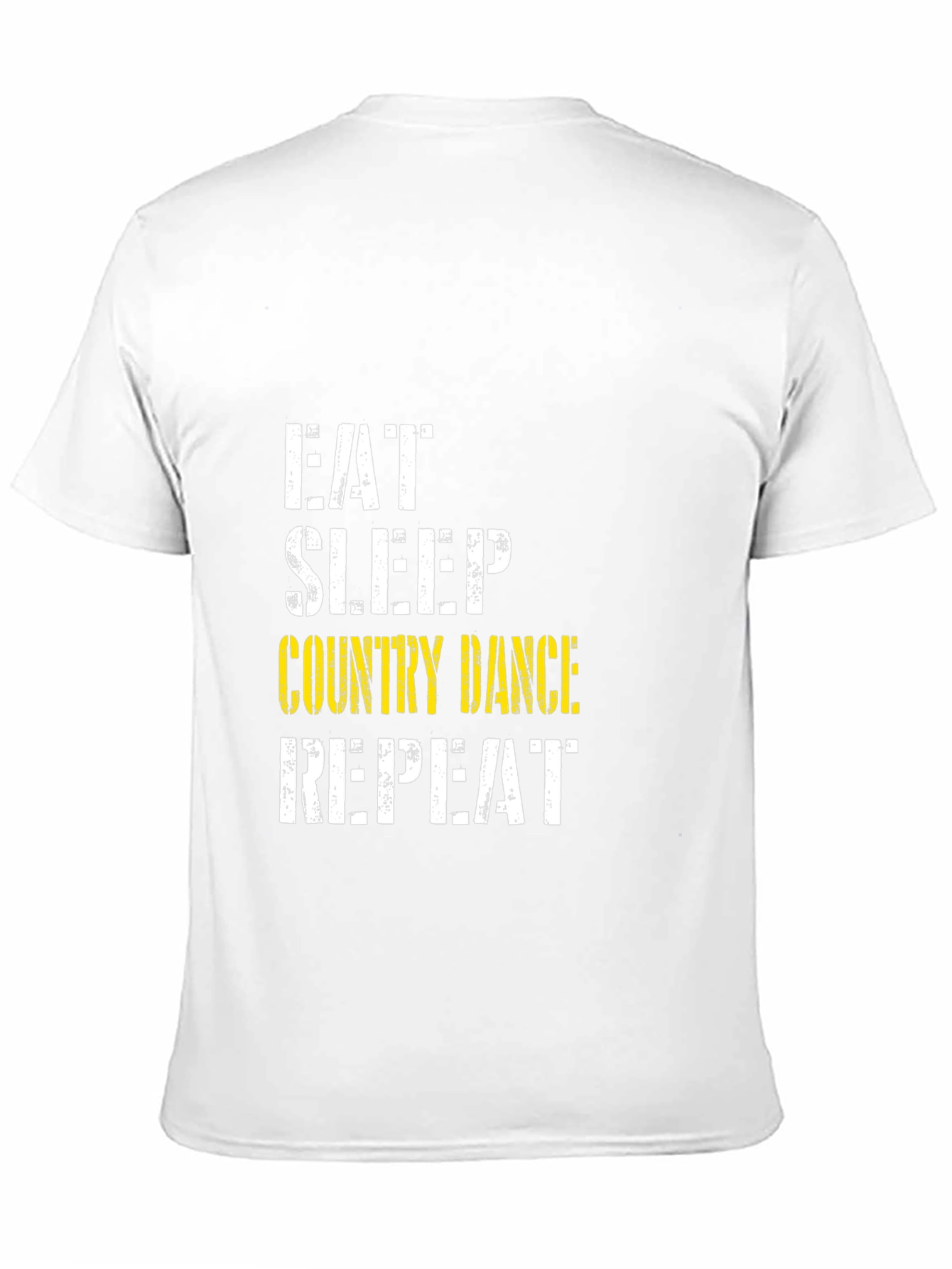 Eat Sleep Country Dance Repeat Black T-Shirt