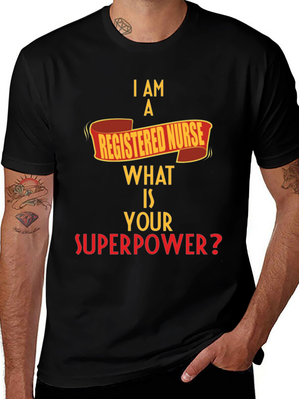 Registered Nurse Superpower T-Shirt
