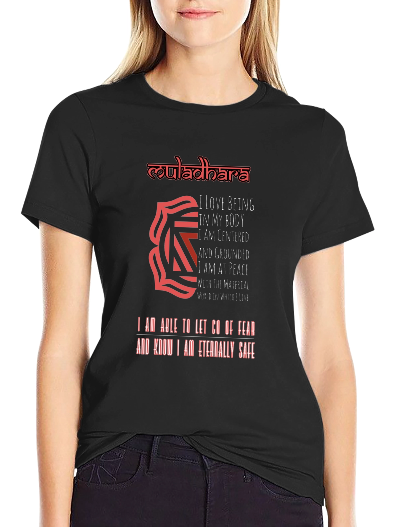 Muladhara Chakra T-Shirt - Grounded and Safe