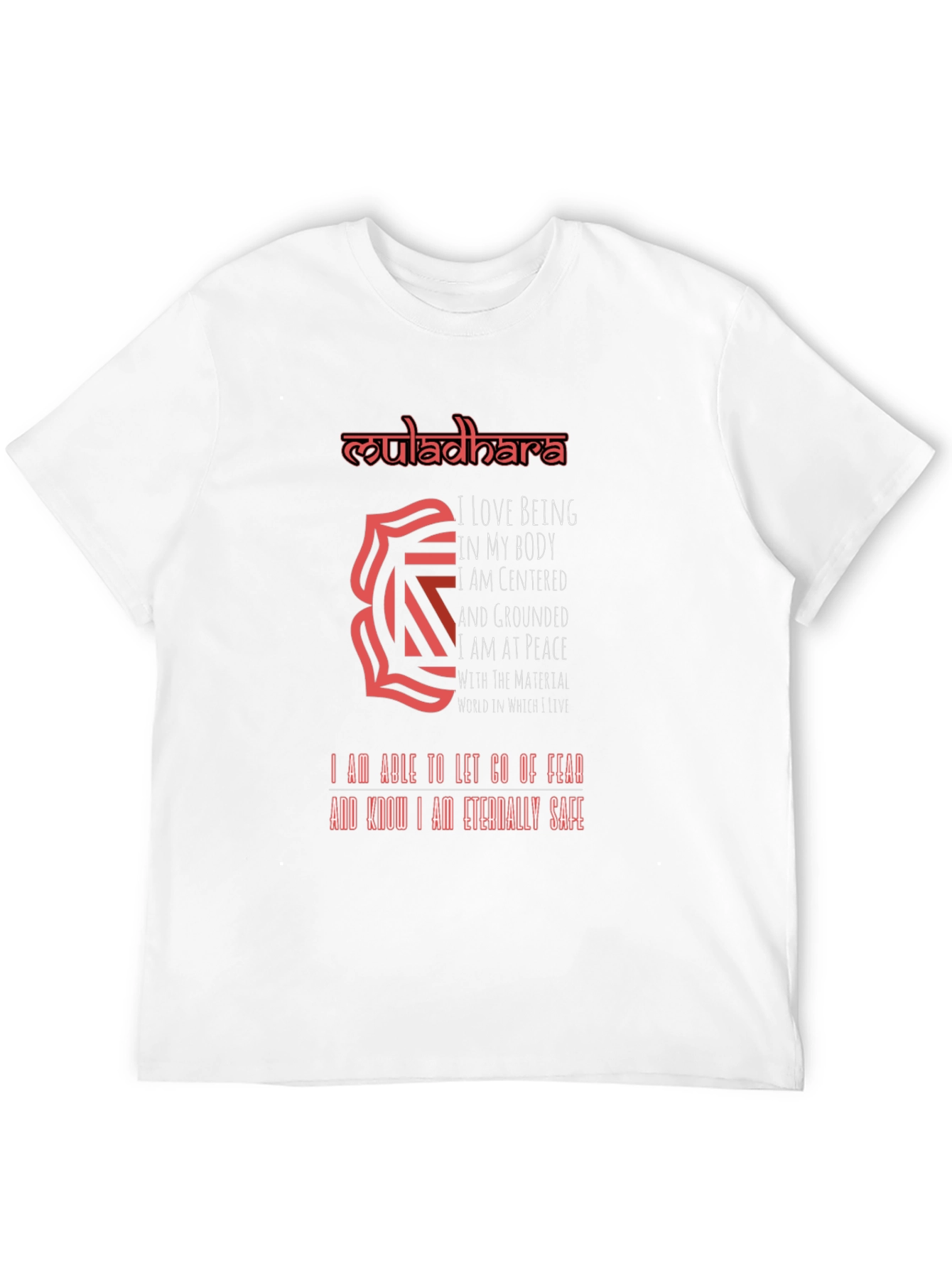 Muladhara Chakra T-Shirt - Grounded and Safe