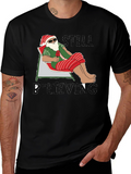Santa Beach T-Shirt - Merry Christmas Believing Still