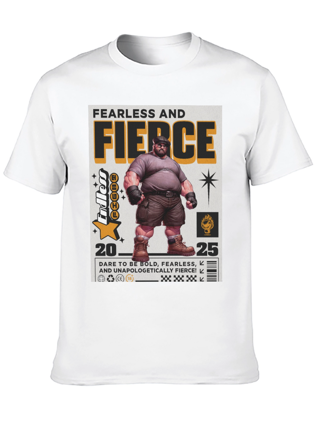 Fearless & Fierce Graphic Tee