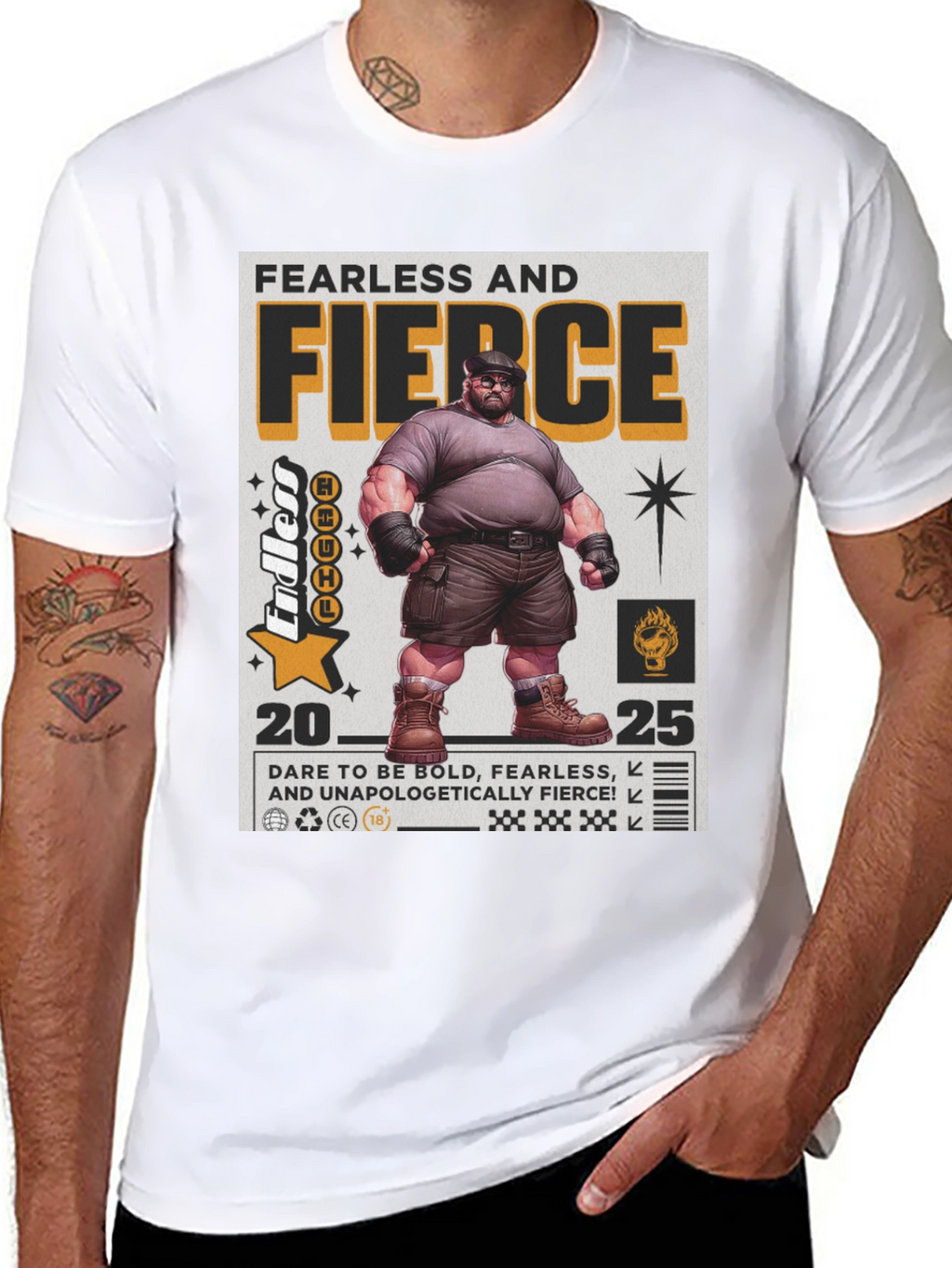 Fearless & Fierce Graphic Tee