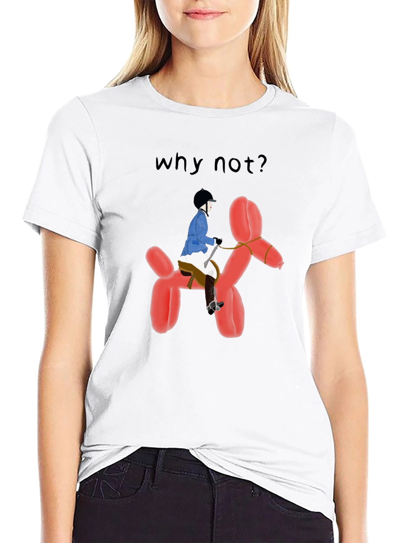 Equestrian Balloon Horse T-Shirt