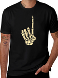 Skeleton Hand Graphic Tee - Number One Fan