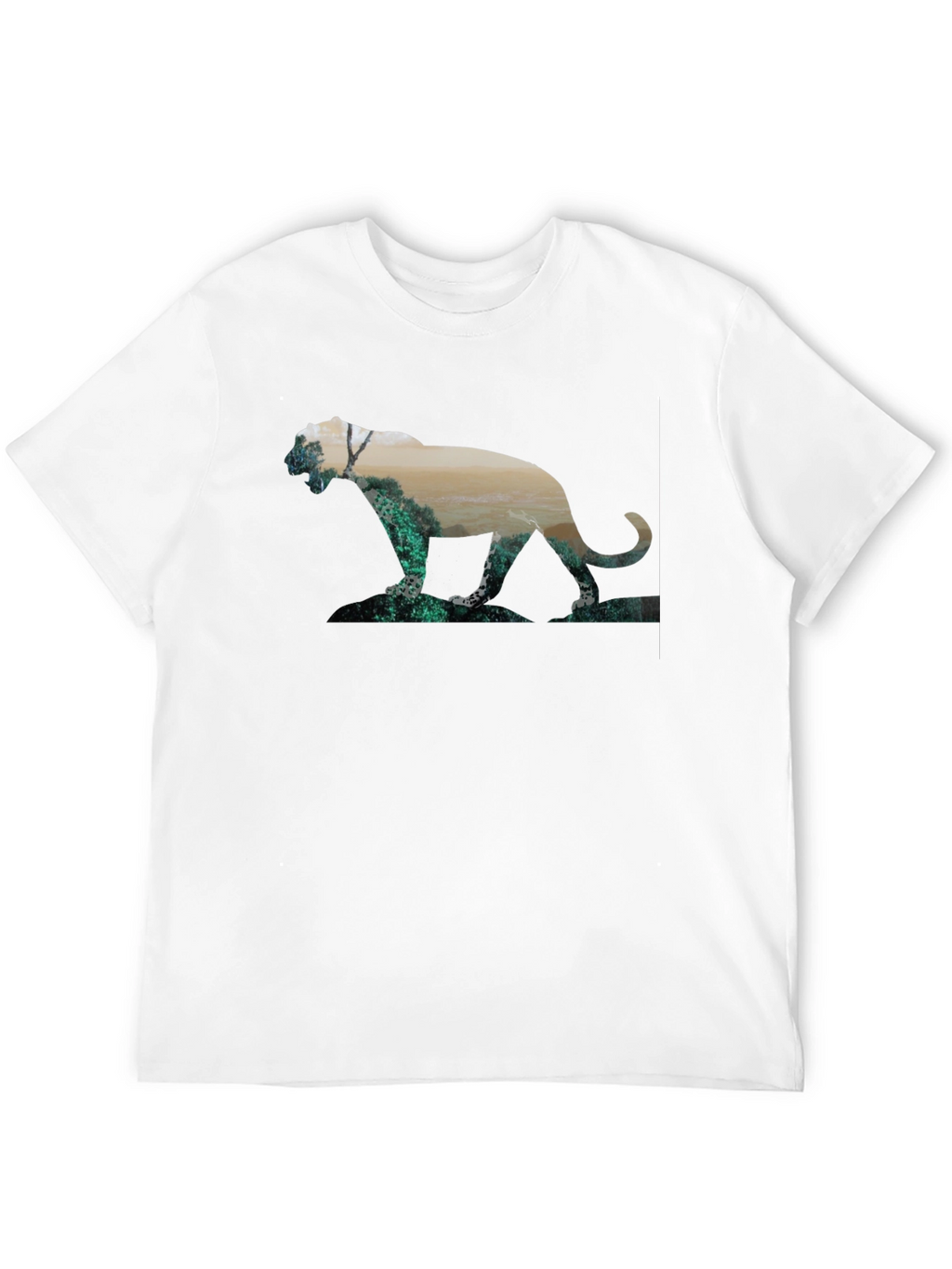 Nature Panther Black T-Shirt