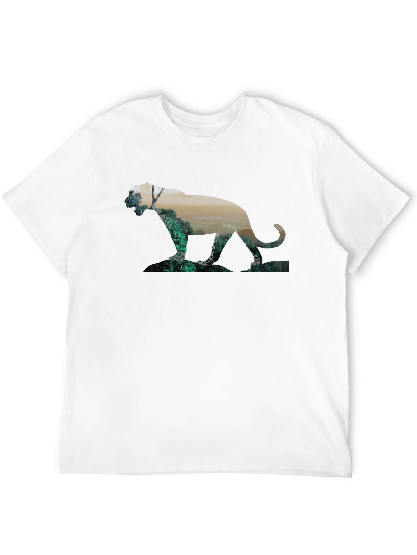 Nature Panther Black T-Shirt