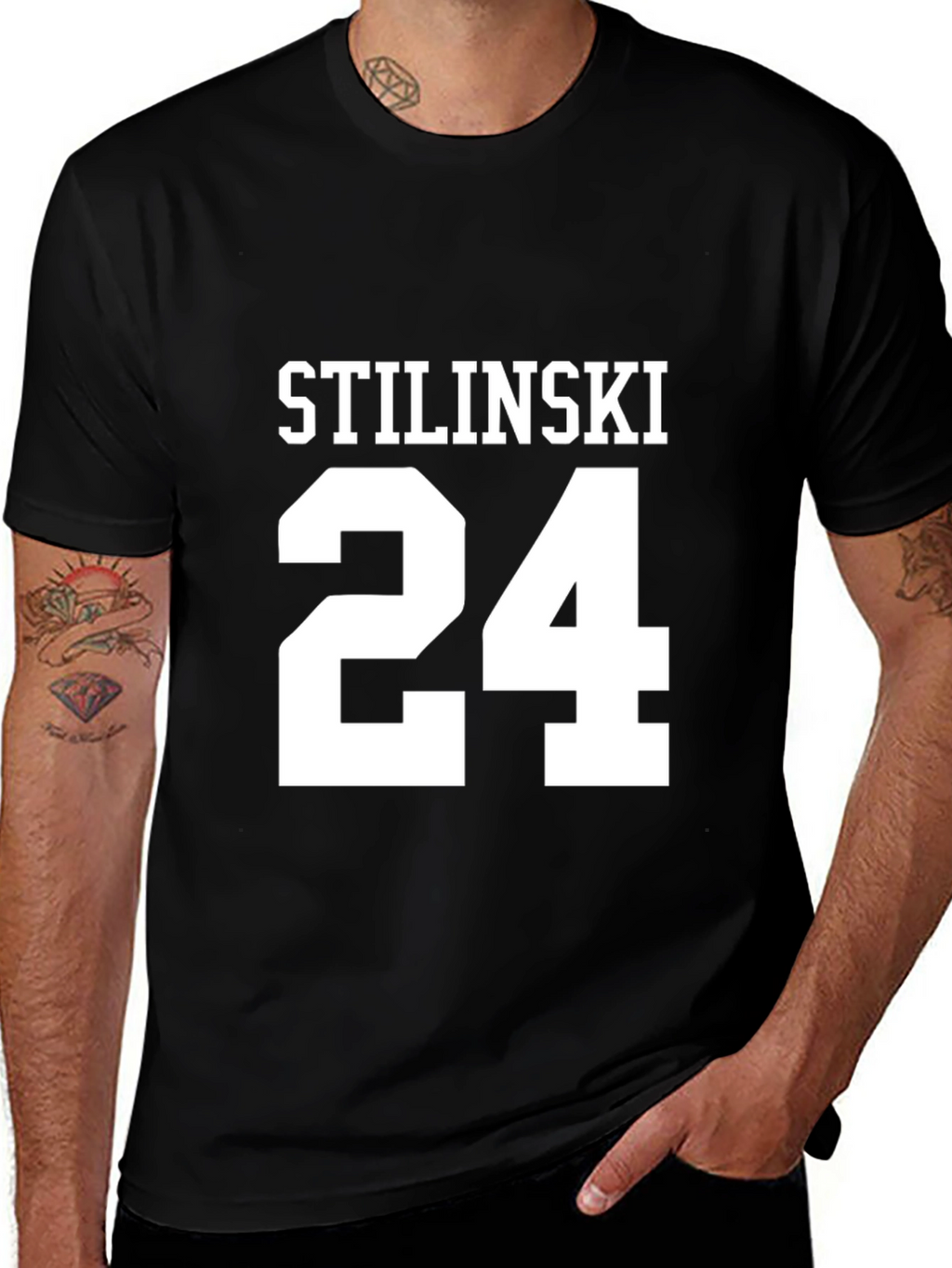 Stilinski 24 Black T-Shirt