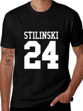 Stilinski 24 Black T-Shirt