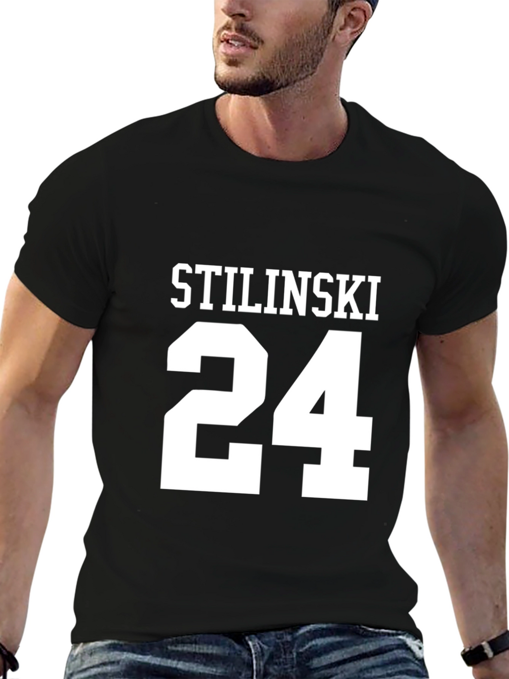 Stilinski 24 Black T-Shirt
