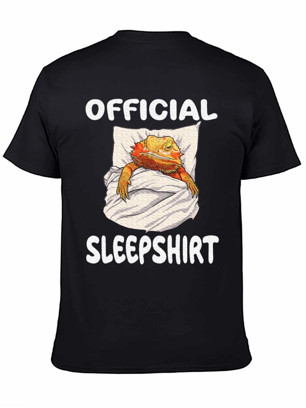 Official Sleepsirt T-Shirt: Sleeping Bearded Dragon