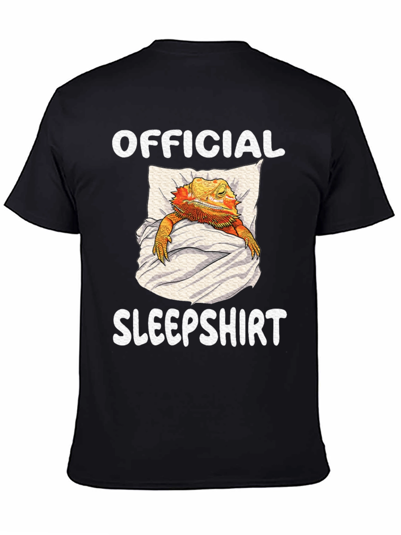 Official Sleepsirt T-Shirt: Sleeping Bearded Dragon