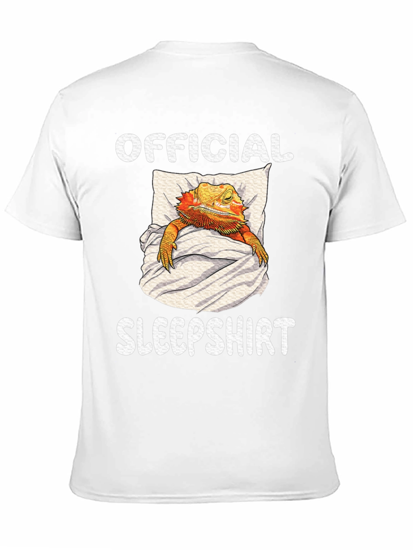 Official Sleepsirt T-Shirt: Sleeping Bearded Dragon