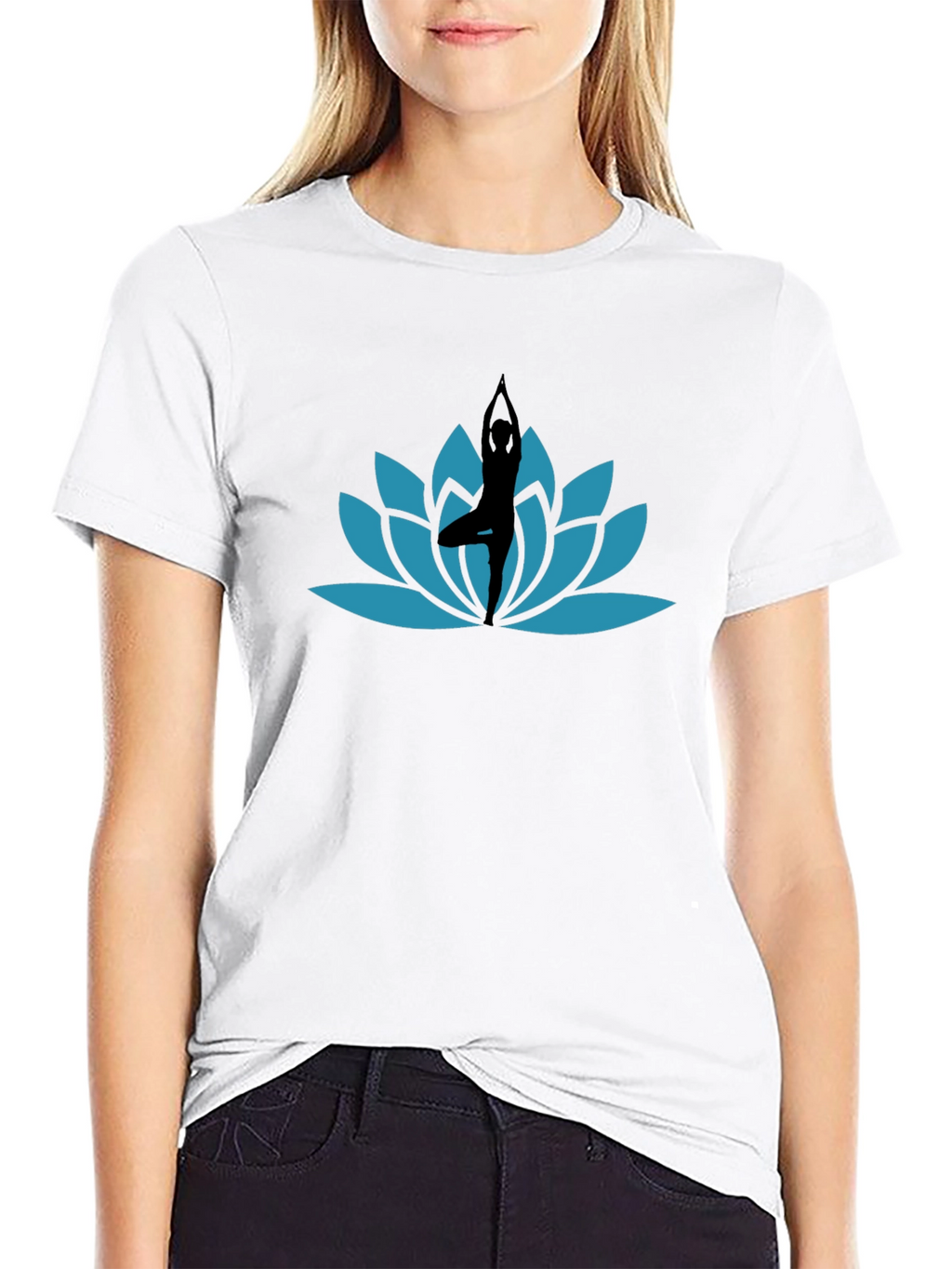 Yoga Lotus Flower T-Shirt