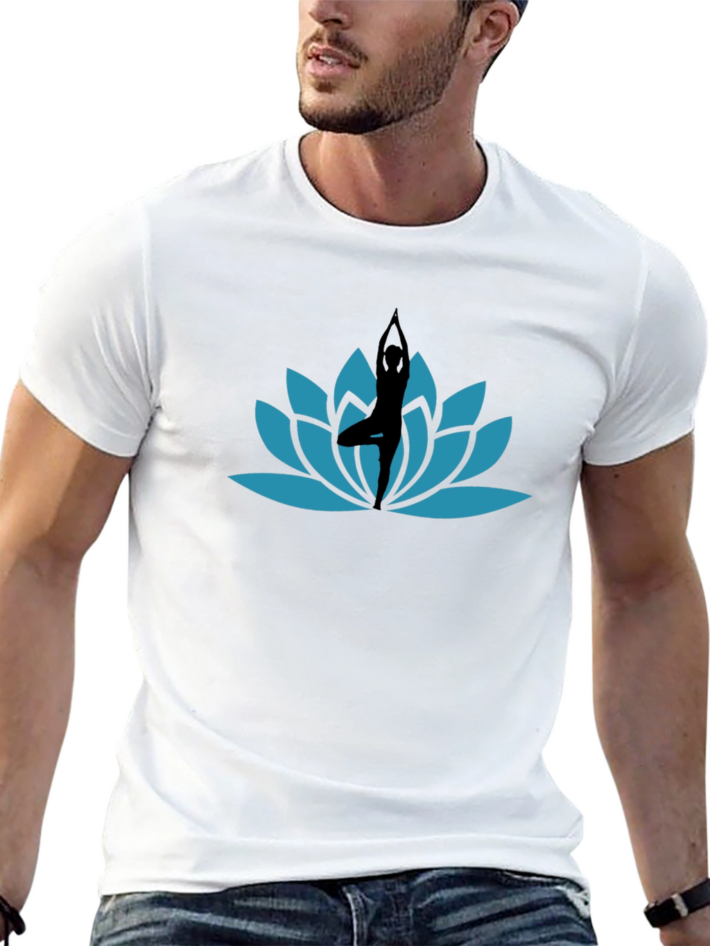 Yoga Lotus Flower T-Shirt