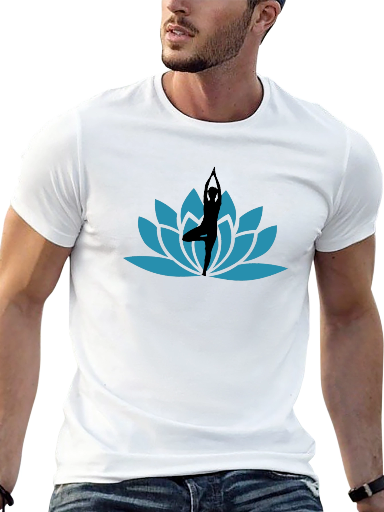 Yoga Lotus Flower T-Shirt