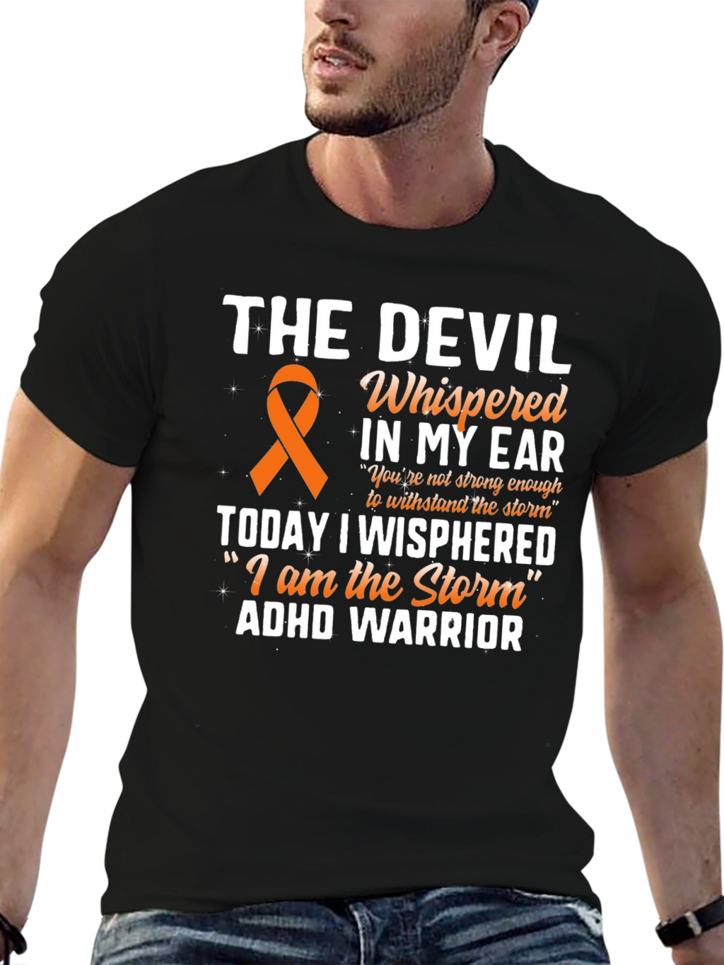 ADHD Warrior T-Shirt Devil Whisperer