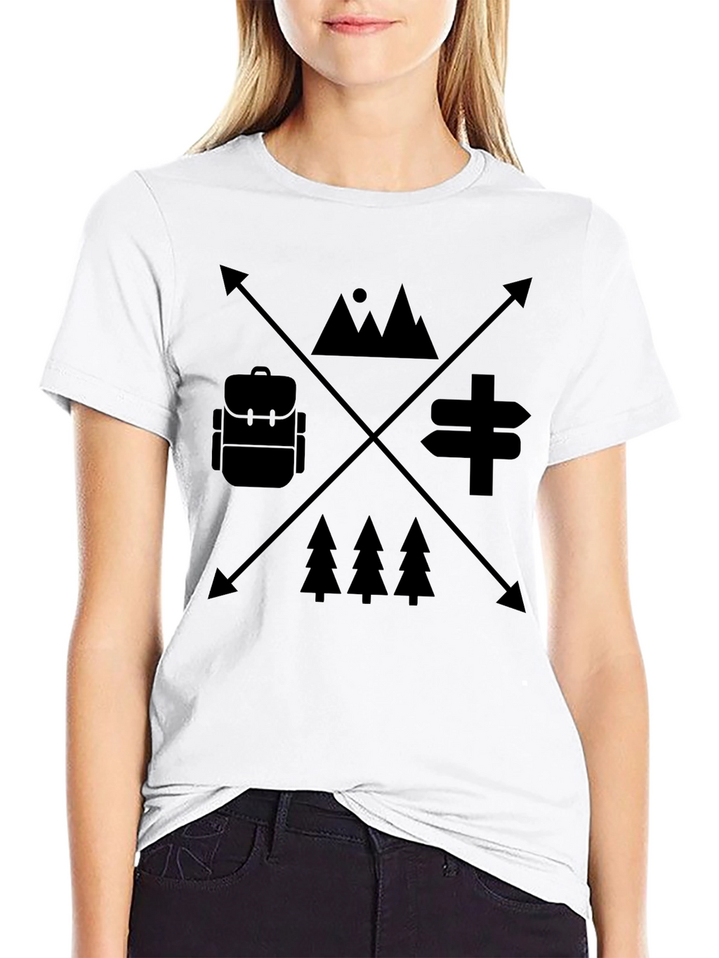 Outdoor Adventure Graphic Tee - Camping Hiking Shirt
