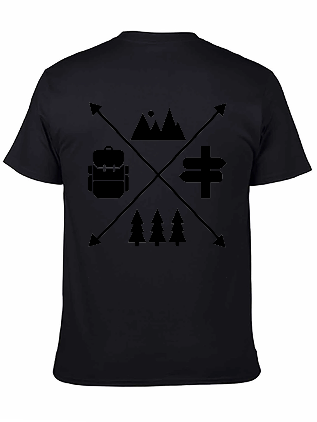 Outdoor Adventure Graphic Tee - Camping Hiking Shirt