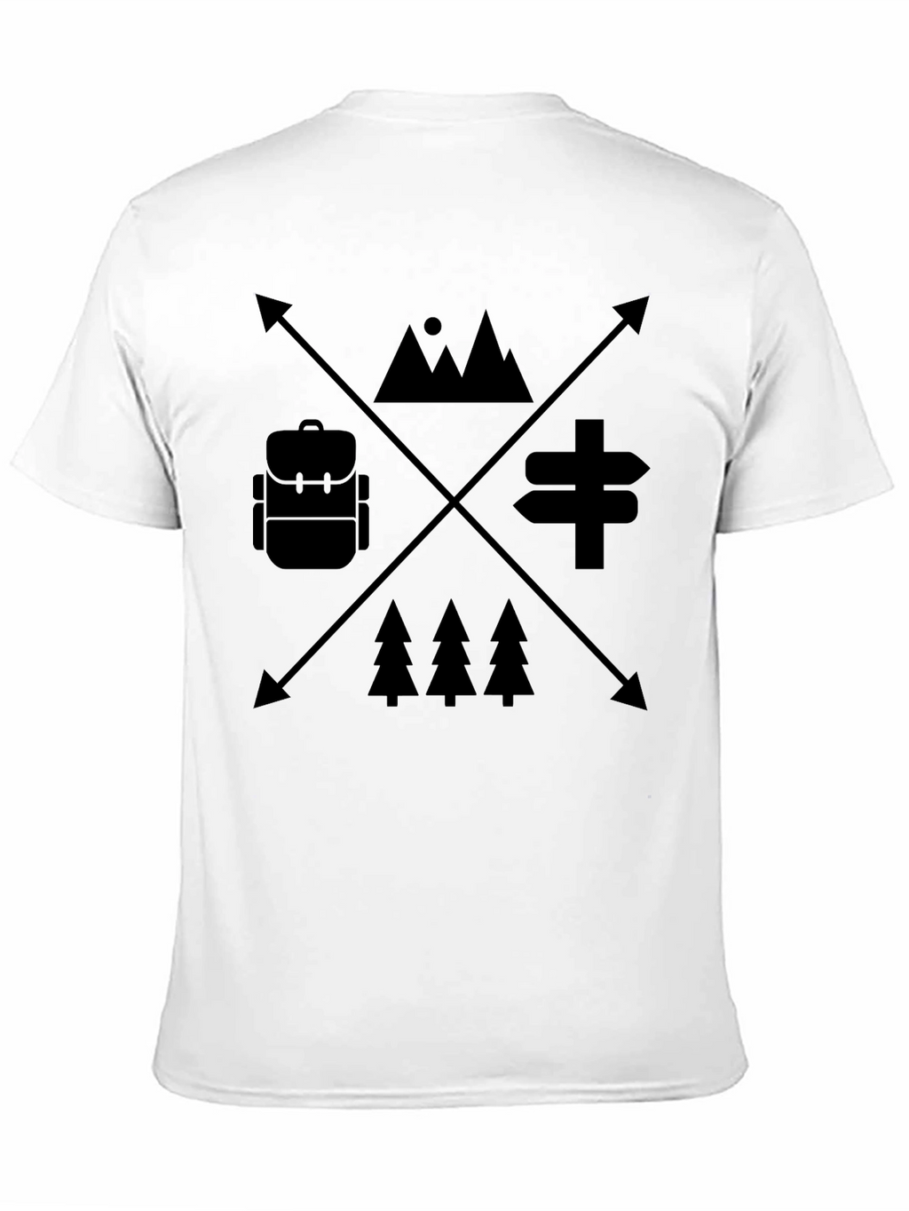 Outdoor Adventure Graphic Tee - Camping Hiking Shirt