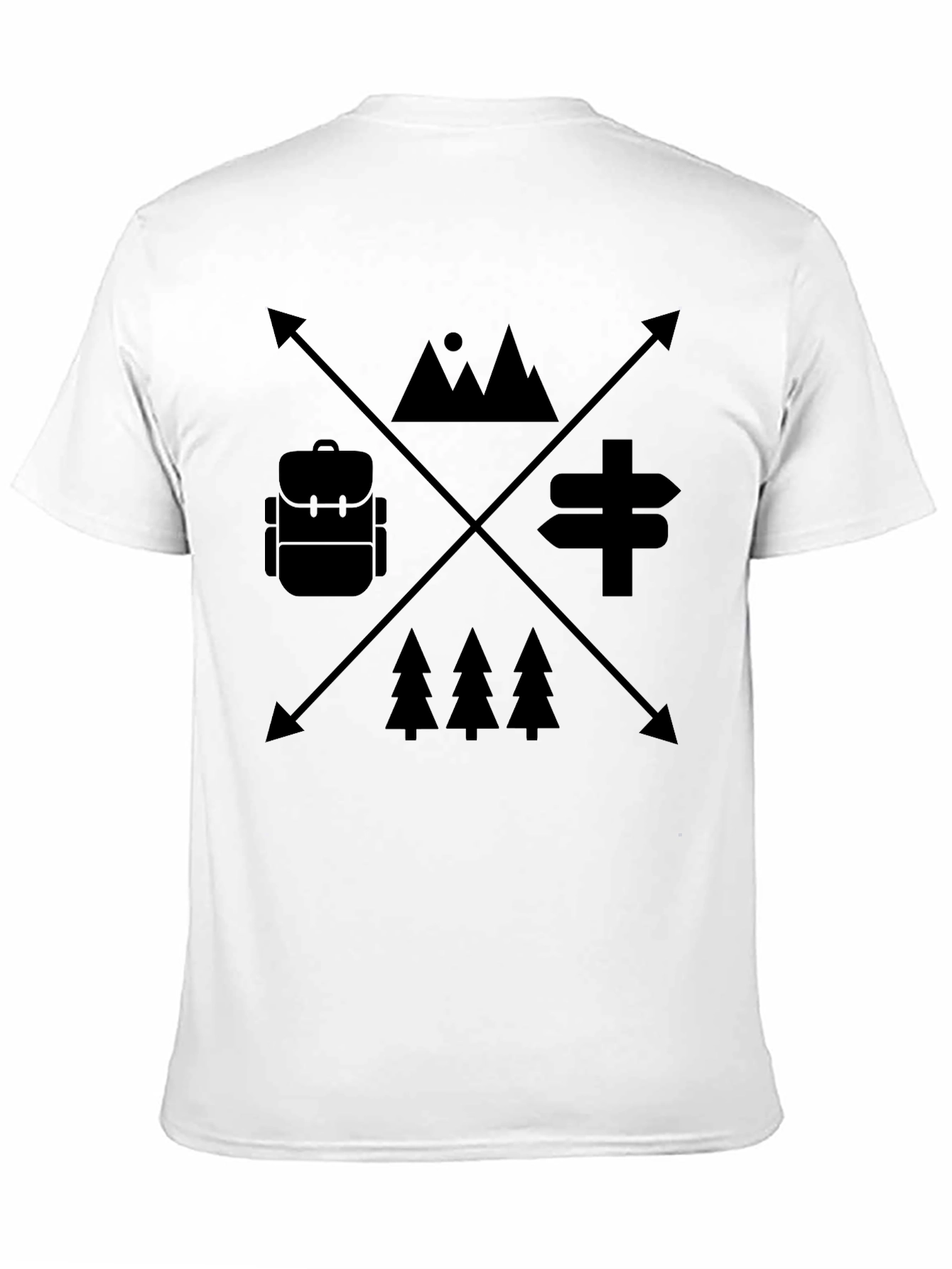 Outdoor Adventure Graphic Tee - Camping Hiking Shirt