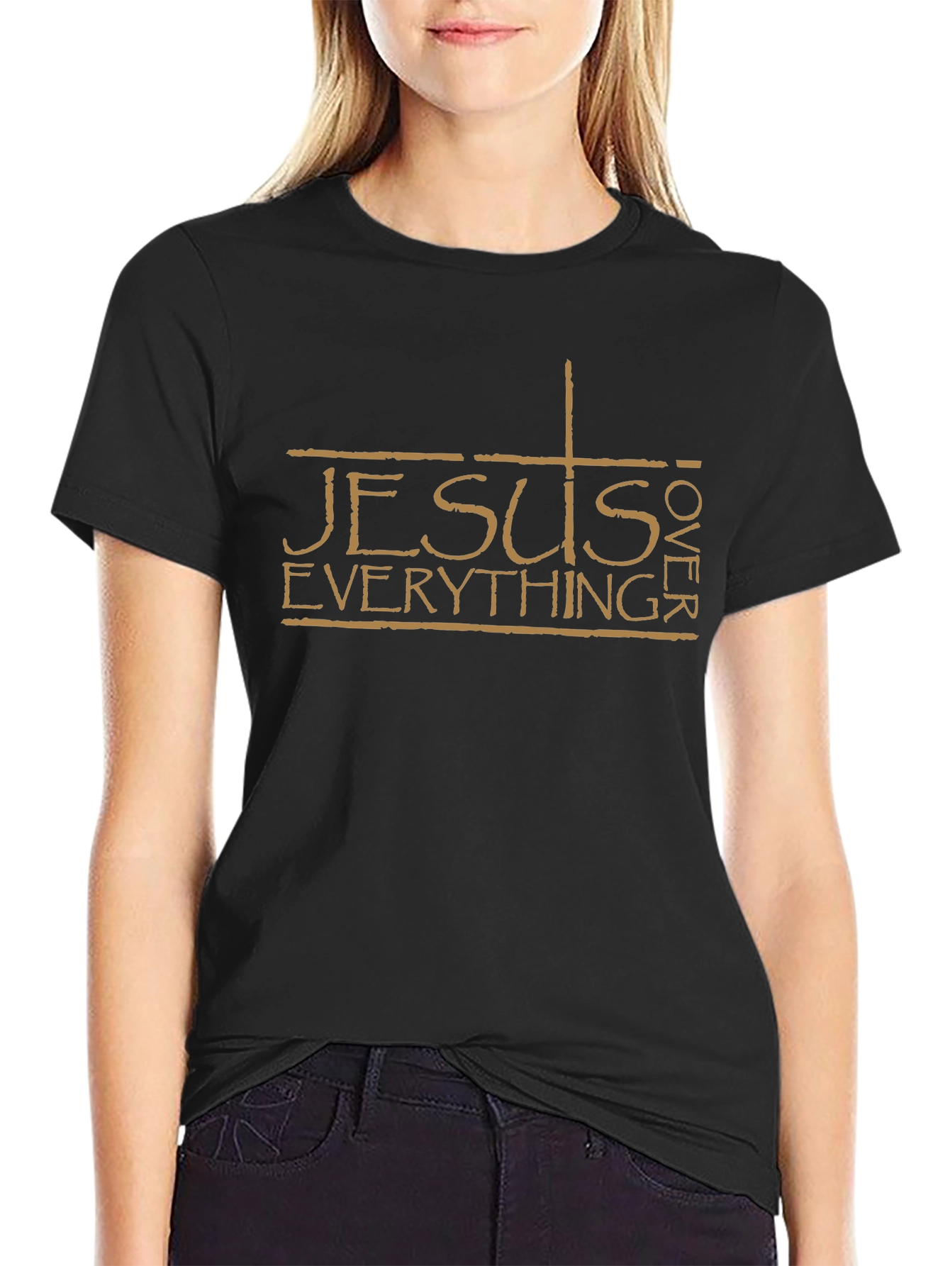 Jesus Over Everything Graphic T-Shirt
