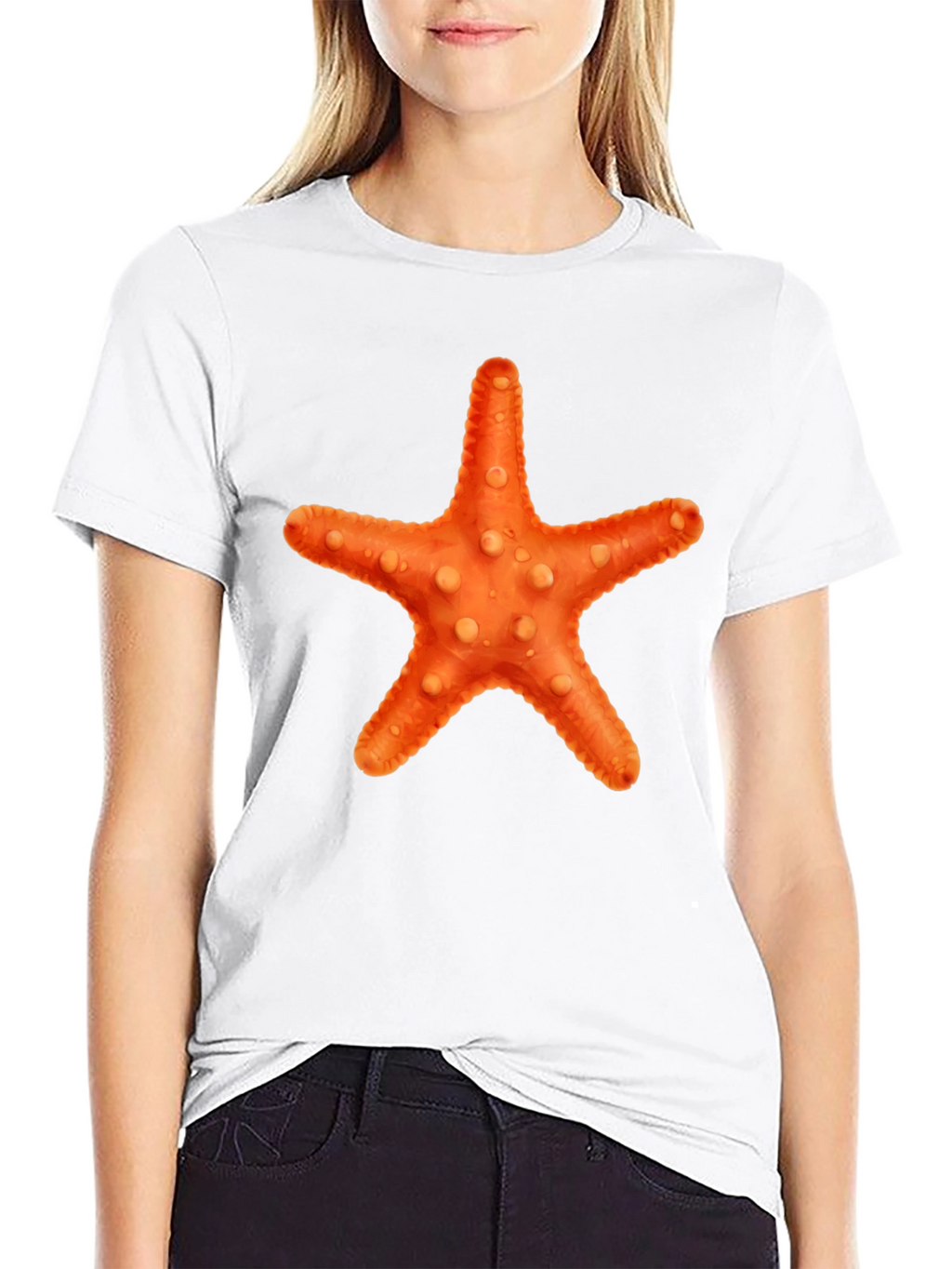 Starfish Tee - Summer Beach Vibes