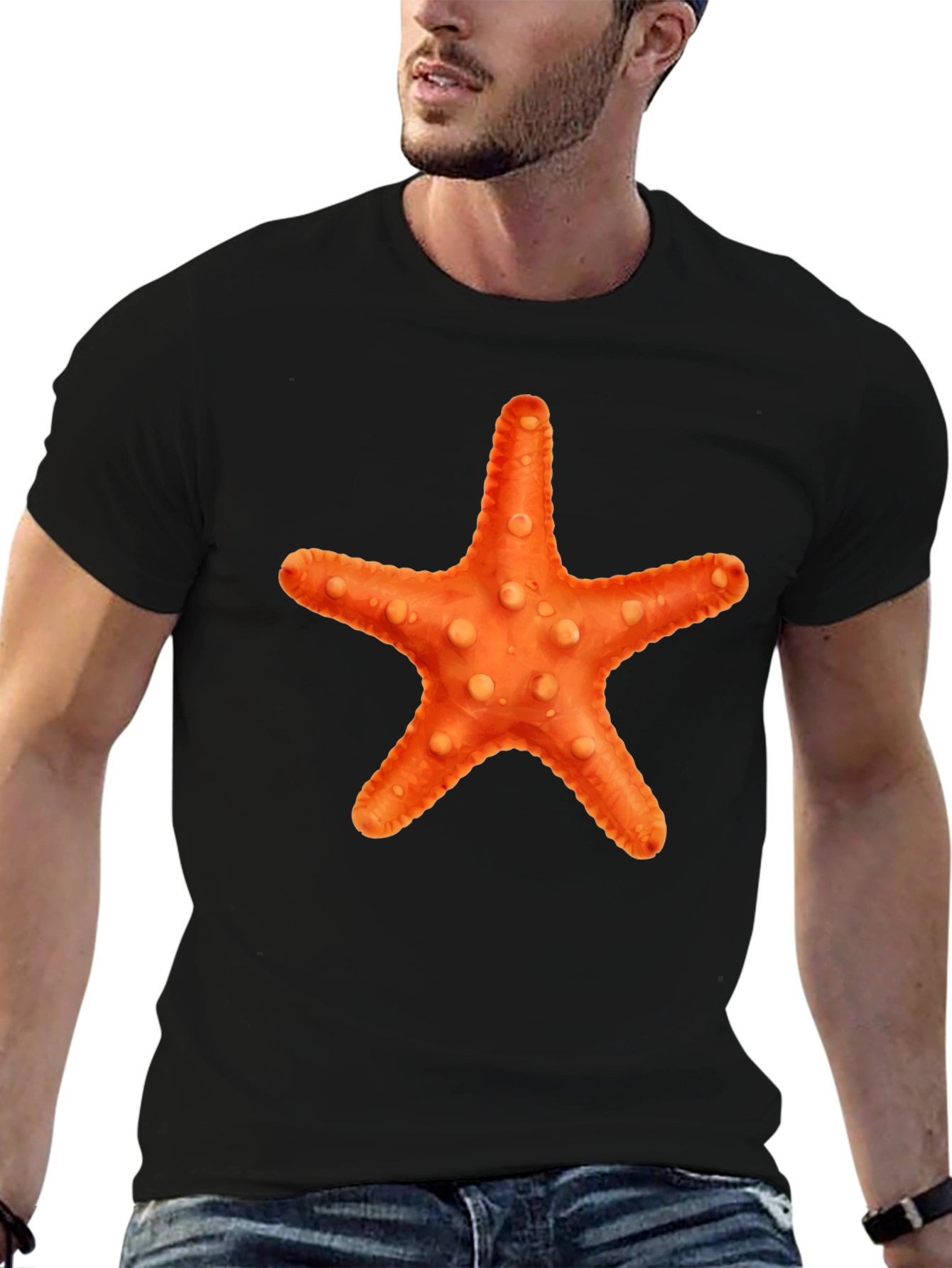 Starfish Tee - Summer Beach Vibes