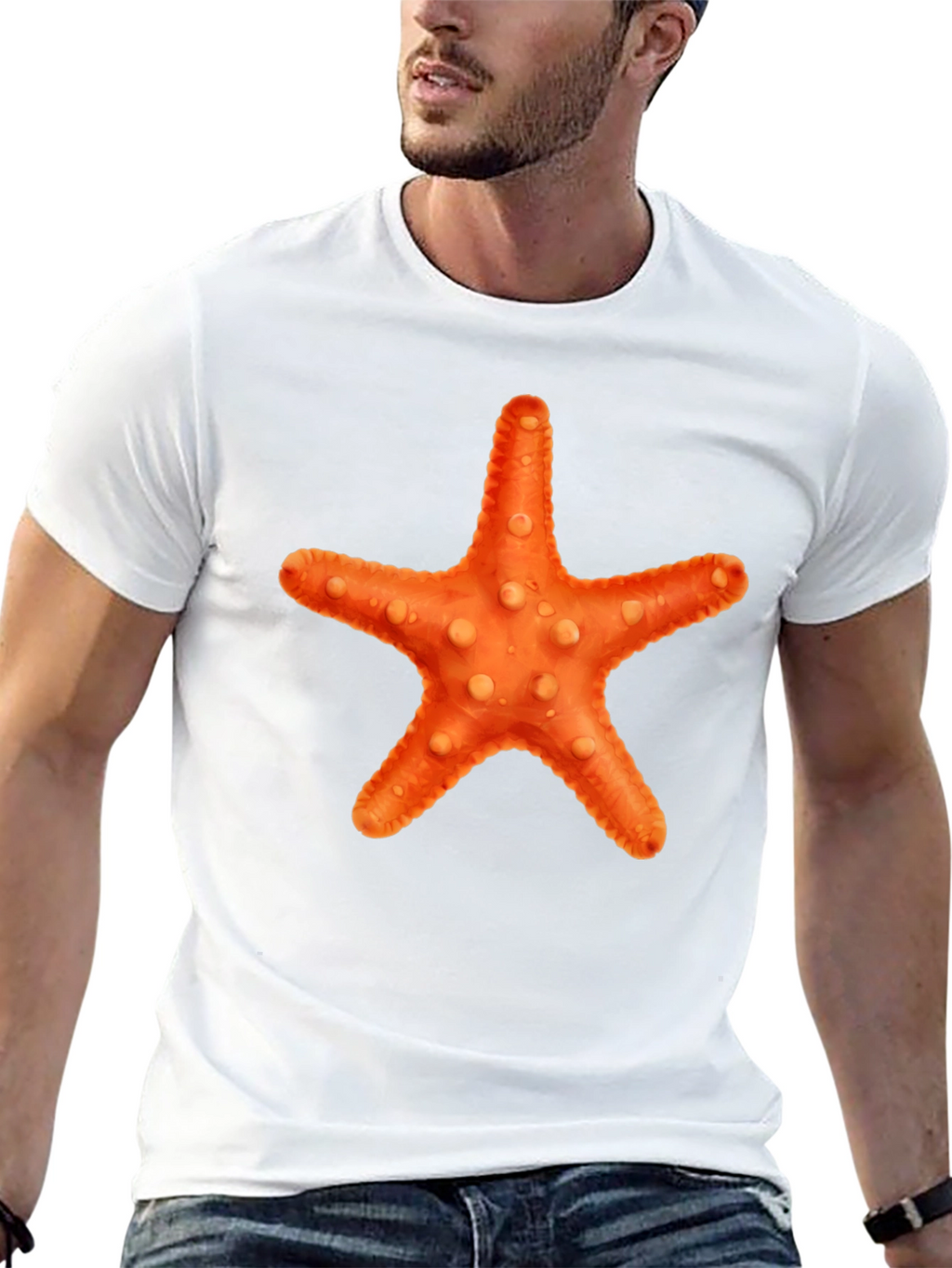 Starfish Tee - Summer Beach Vibes