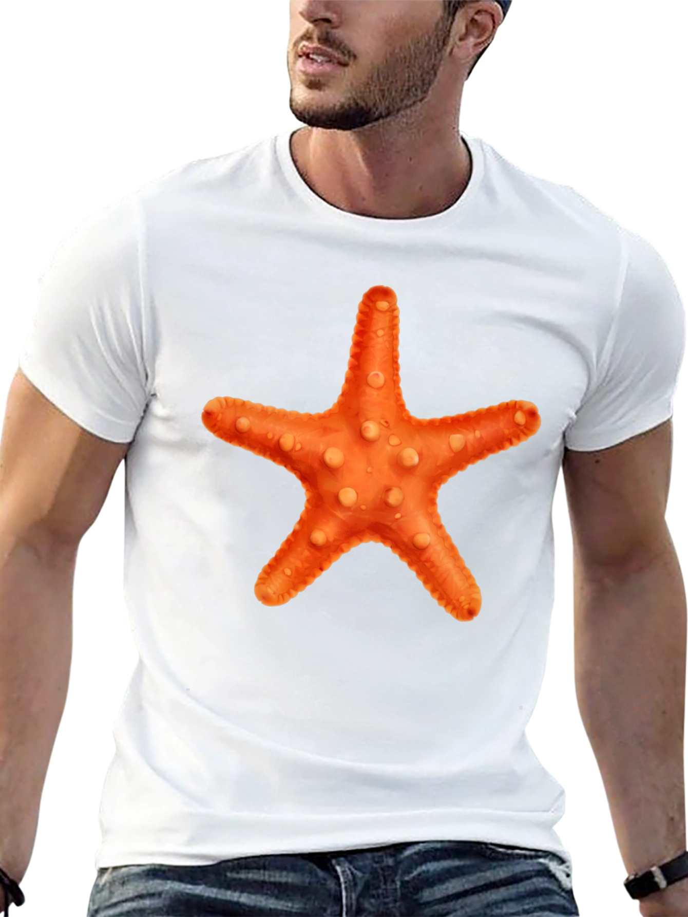Starfish Tee - Summer Beach Vibes