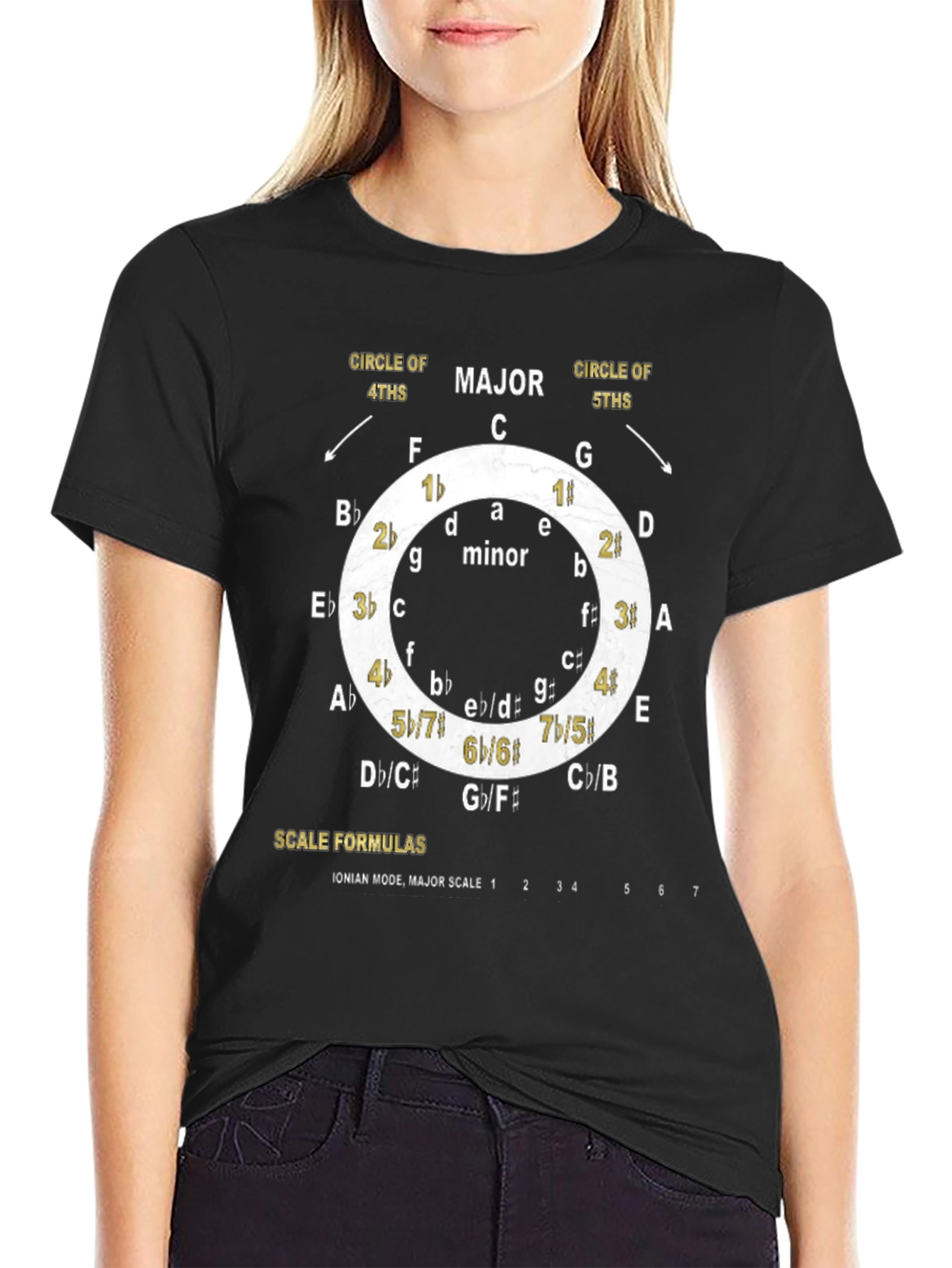 Music Theory Circle of Fifths T-Shirt