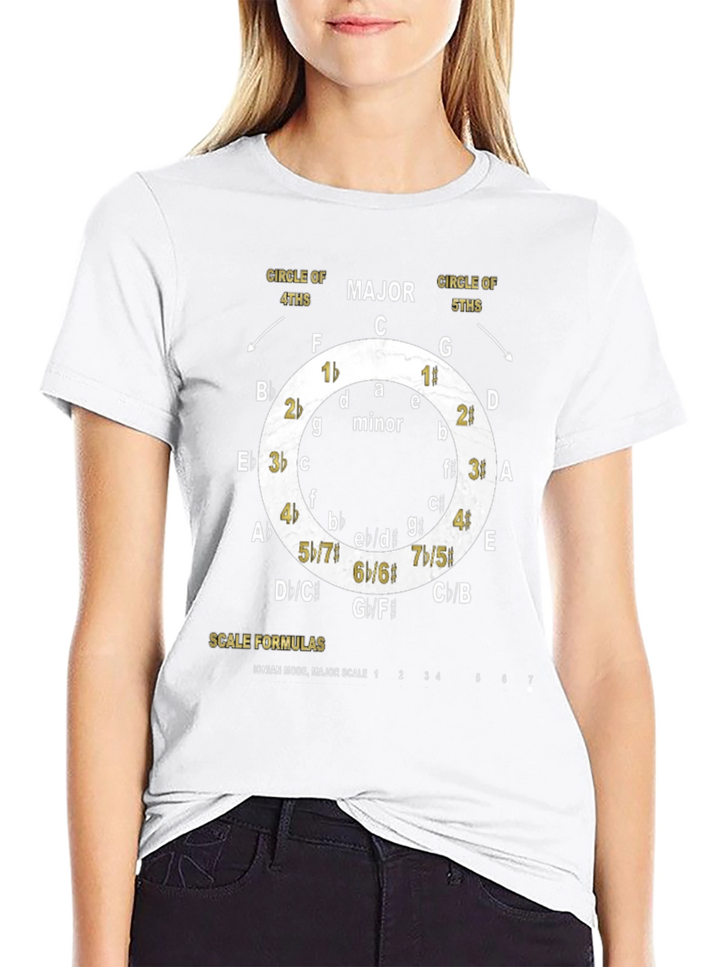 Music Theory Circle of Fifths T-Shirt