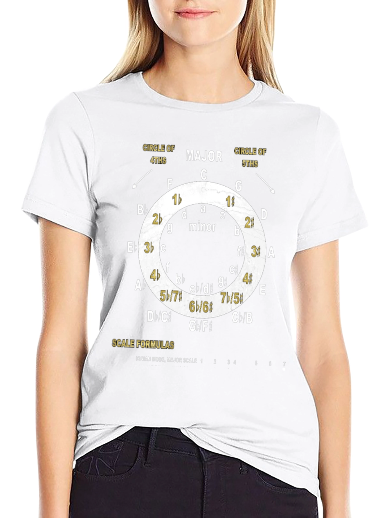 Music Theory Circle of Fifths T-Shirt