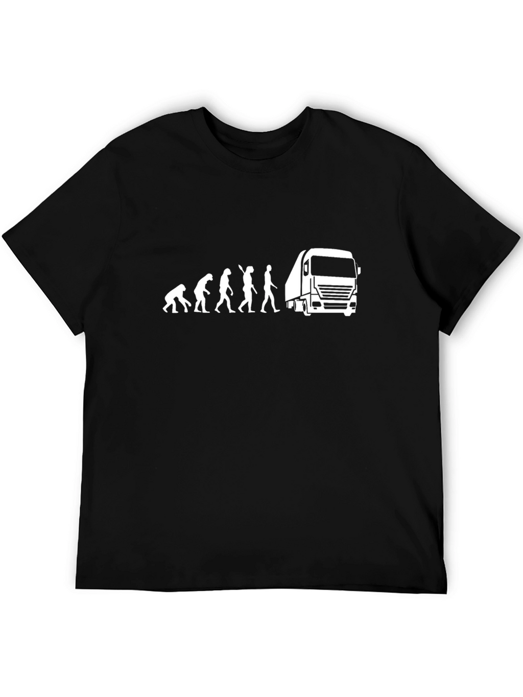 Truck Driver Evolution Graphic T-Shirt