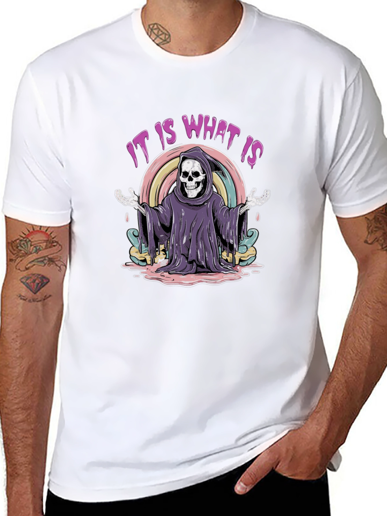 It Is What It Is Grim Reaper T-Shirt
