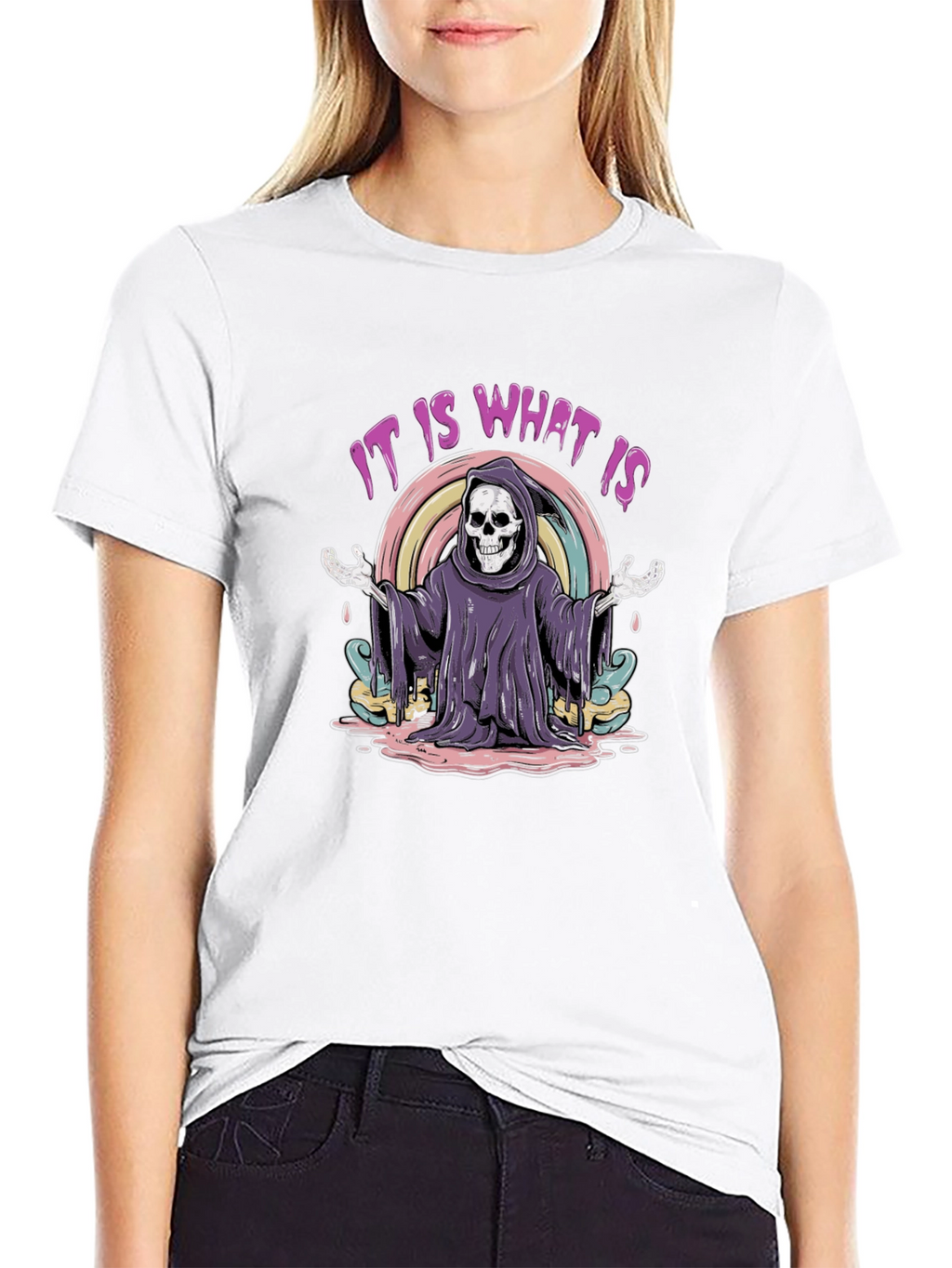 It Is What It Is Grim Reaper T-Shirt