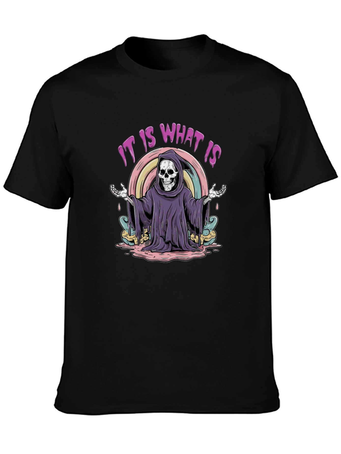 It Is What It Is Grim Reaper T-Shirt