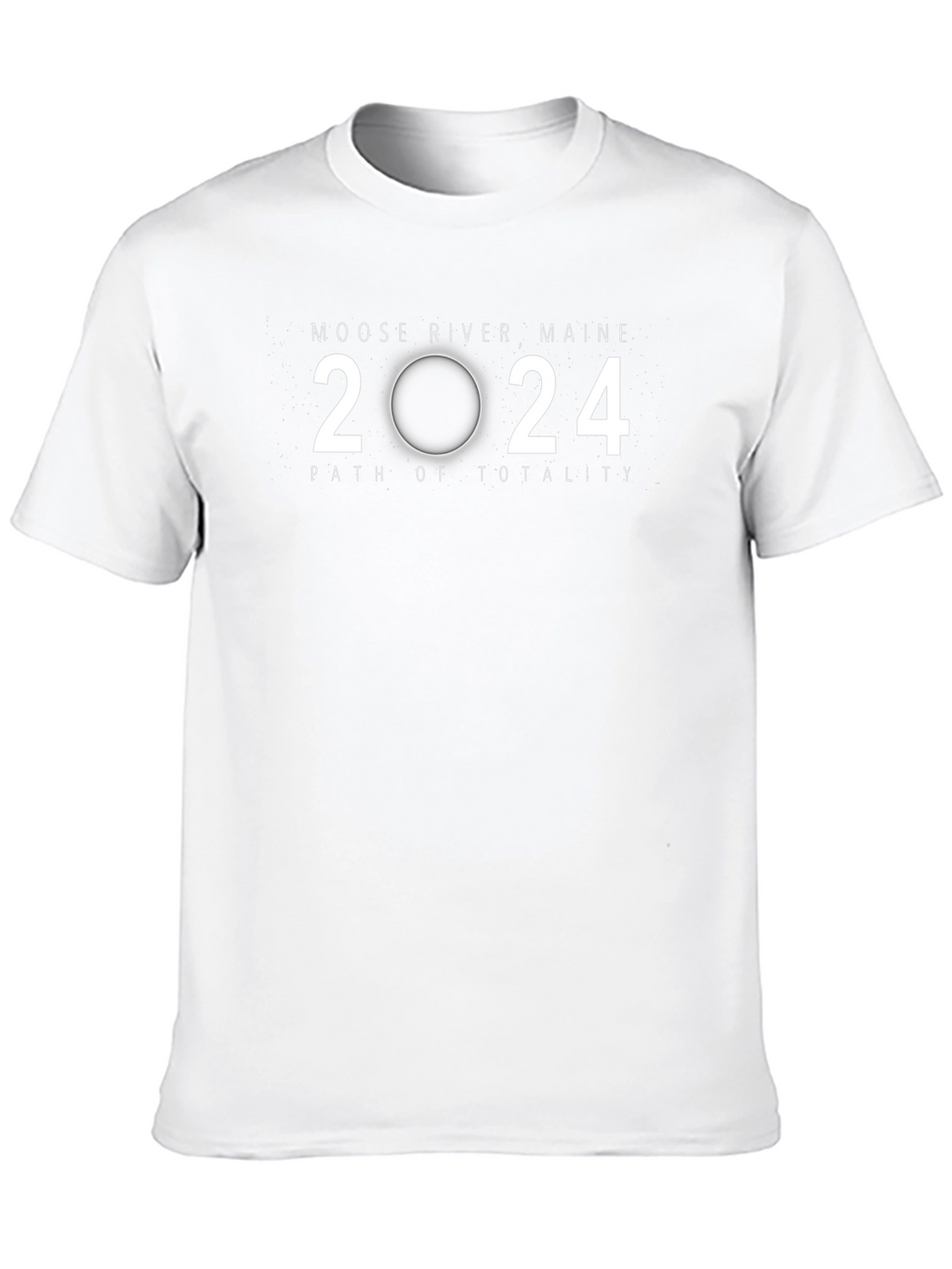 Moose River Maine 2024 Total Solar Eclipse T-Shirt