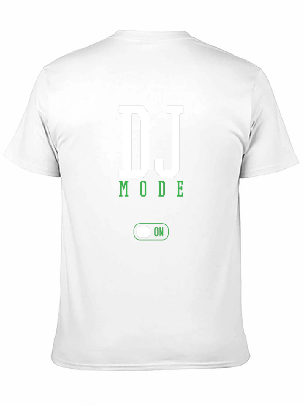 DJ Mode On T-Shirt - Black Cotton Blend Tee