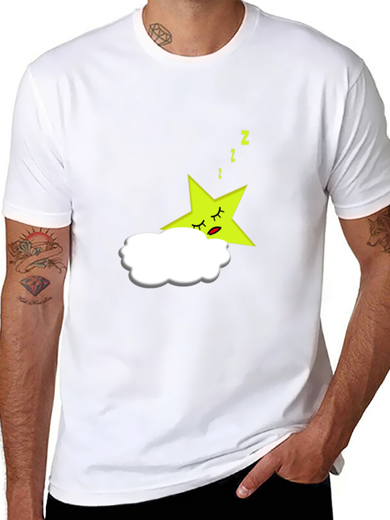 Sleeping Star T-Shirt - Dreamy Comfort