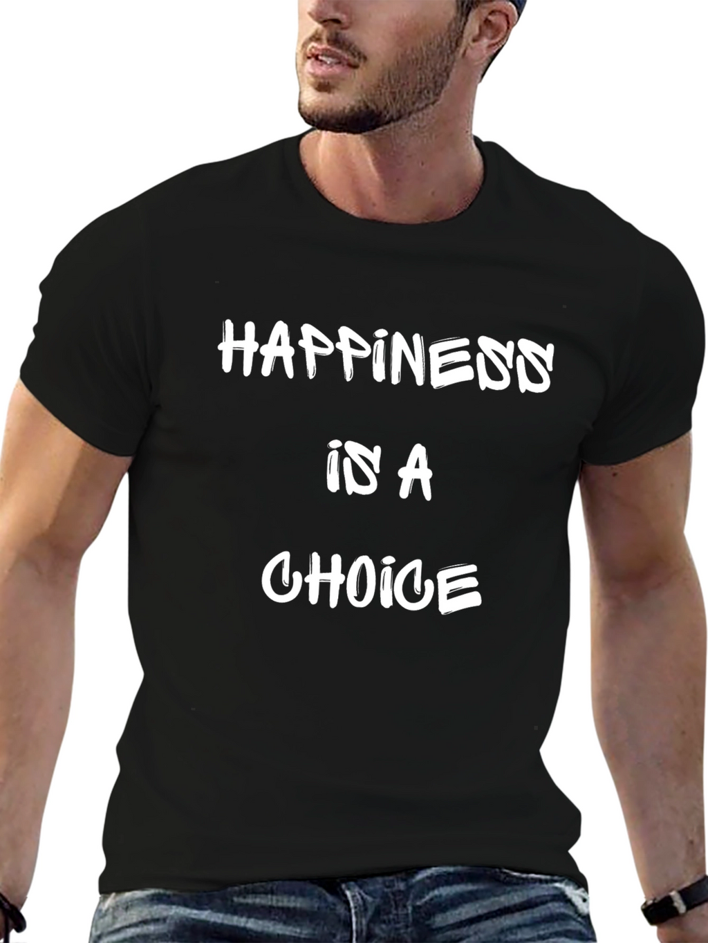 Happiness Is A Choice Graphic Tee