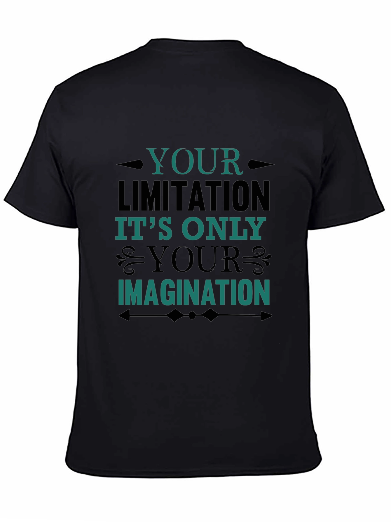 Inspirational Graphic Tee - Your Limitation Imagination