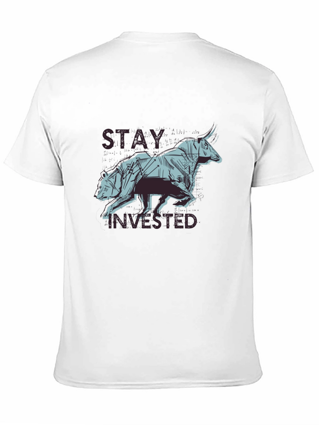 Stay Invested Bear & Bull Graphic T-Shirt